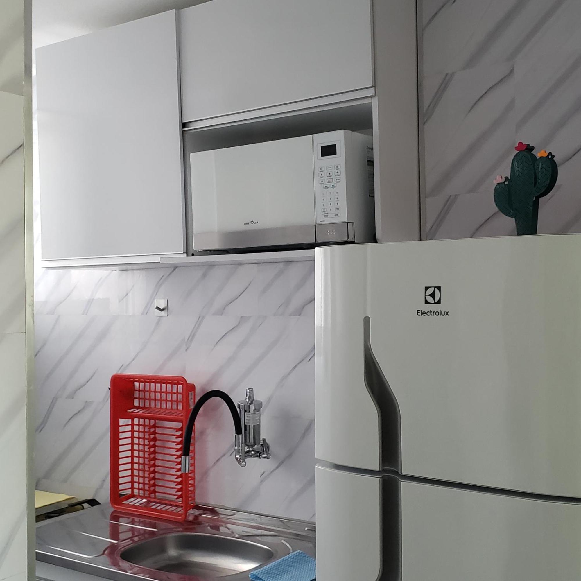 Apartamento De 1 Dormitorio -20 Praia Grande  Buitenkant foto